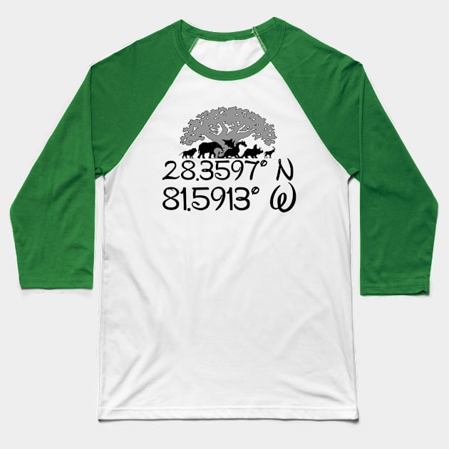 Coordinates to AK Baseball T-Shirt by B3pOh